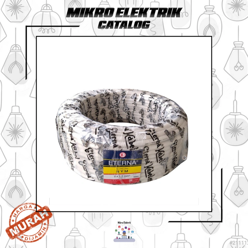 KABEL NYM 2X1.5MM @50M ETERNA