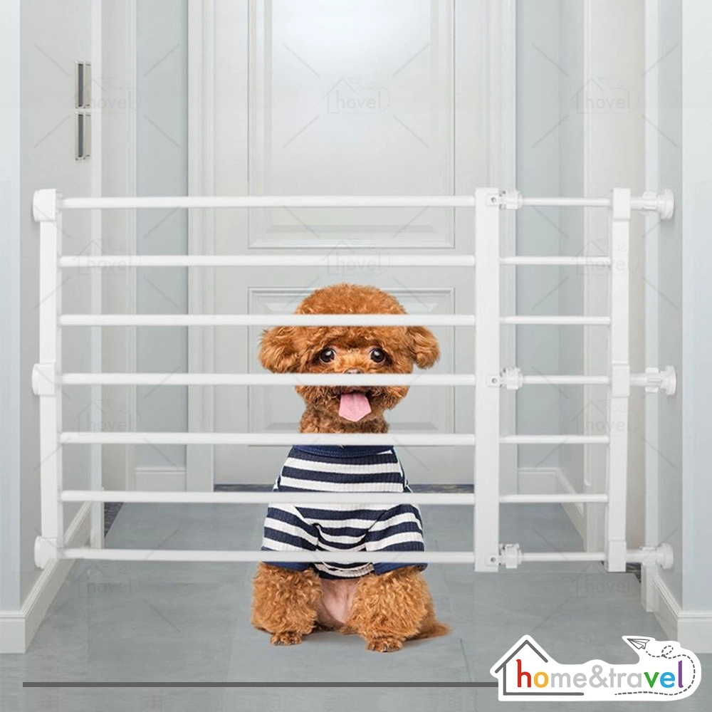 HOVELSHOP Palang Hewan Peliharaan Penghalang Kucing Anjing Pet Pembatas Pagar Anak Keamanan Balita Baby Safety Gate Pressure Tangga Dapur Kamar Mandi Safe
