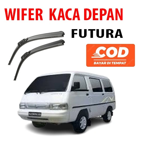 WIPER FRAMELESS MOBIL FUTURA 1 SET KANAN DAN KIRI
