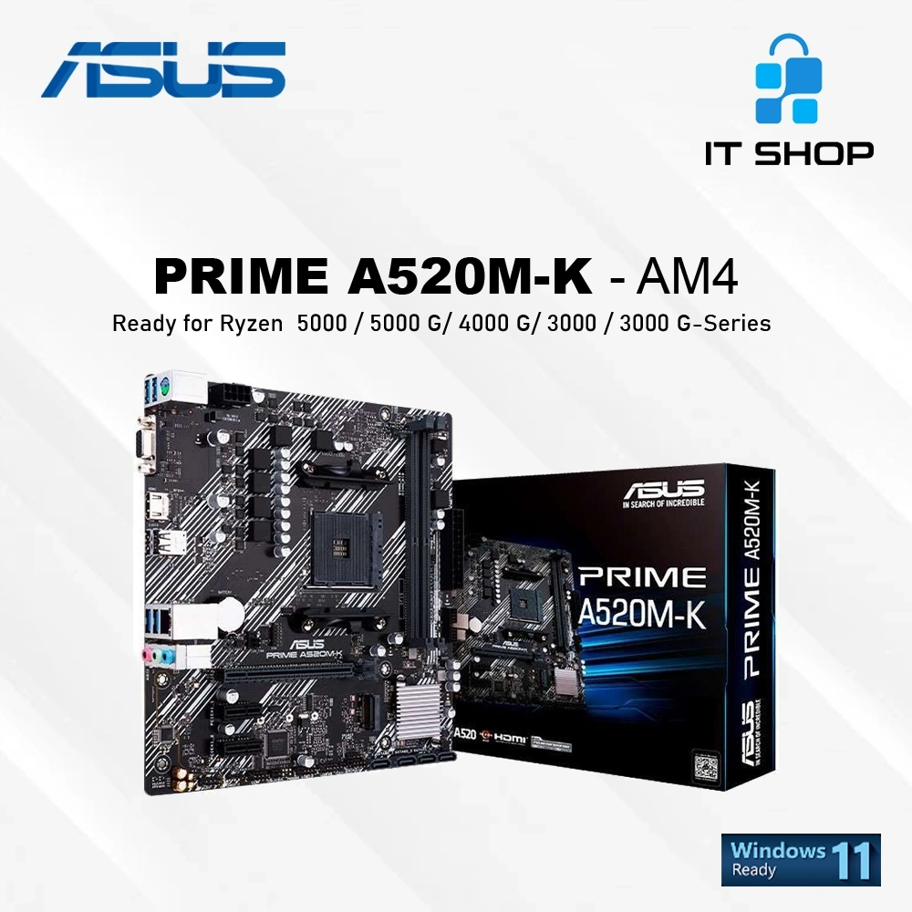 Motherboard Asus PRIME A520M-K - AM4