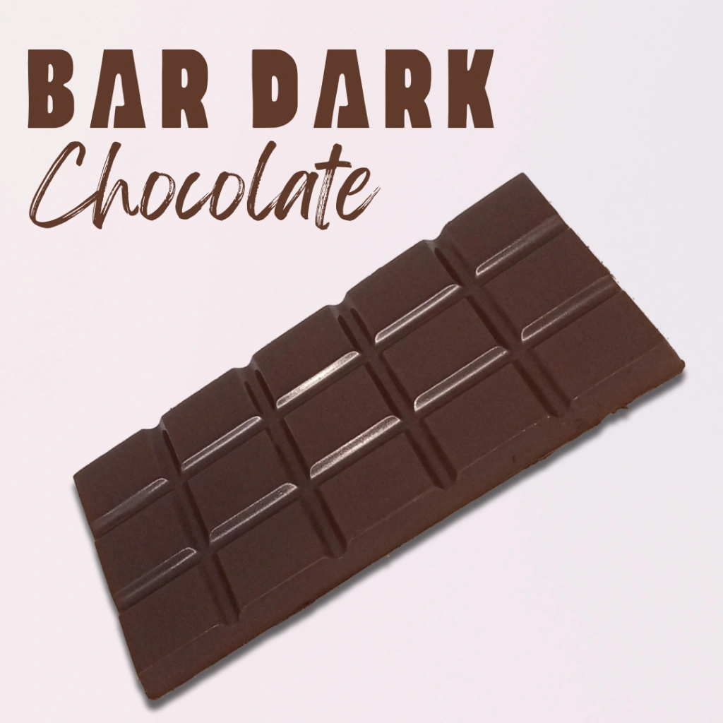 Dark 100% Cokelat Batangan (Pahit) Tanpa Susu Dan Gula | 100% Dark Chocolate Bar