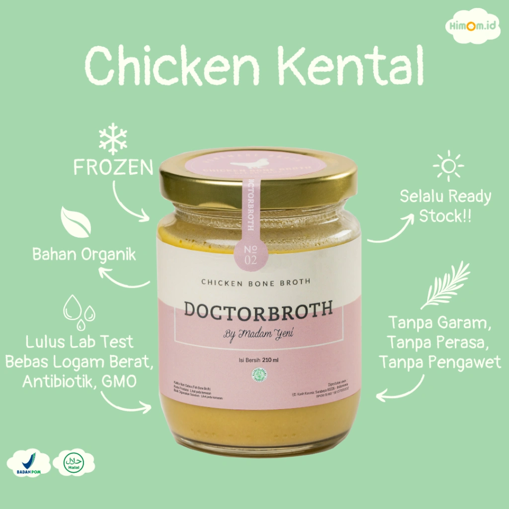 Kaldu Tulang Doctor Broth - Chicken Kental - Kaldu Ayam - Bone Broth