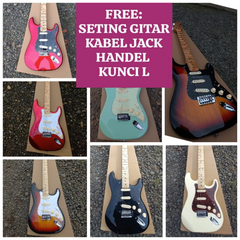 GITAR ELEKTRIK LEGACY EG 100 ORIGINAL MODEL STRATOCASTER Not GITAR ELEKTRIK SCORPION SS120 GITAR  STINGER