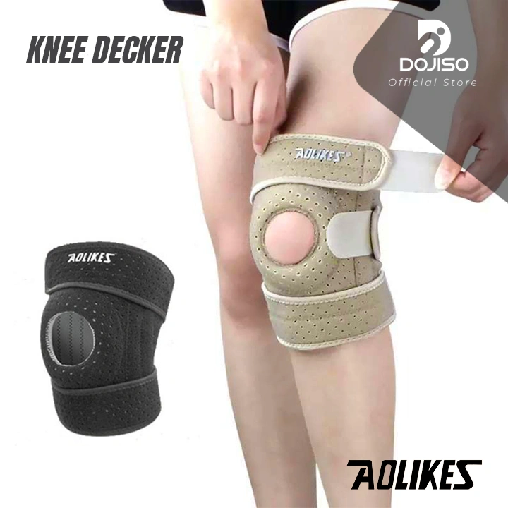 Terapi Lutut AOLIKES PREMIUM 7906 Deker Pellindung Lutut Knee Decker