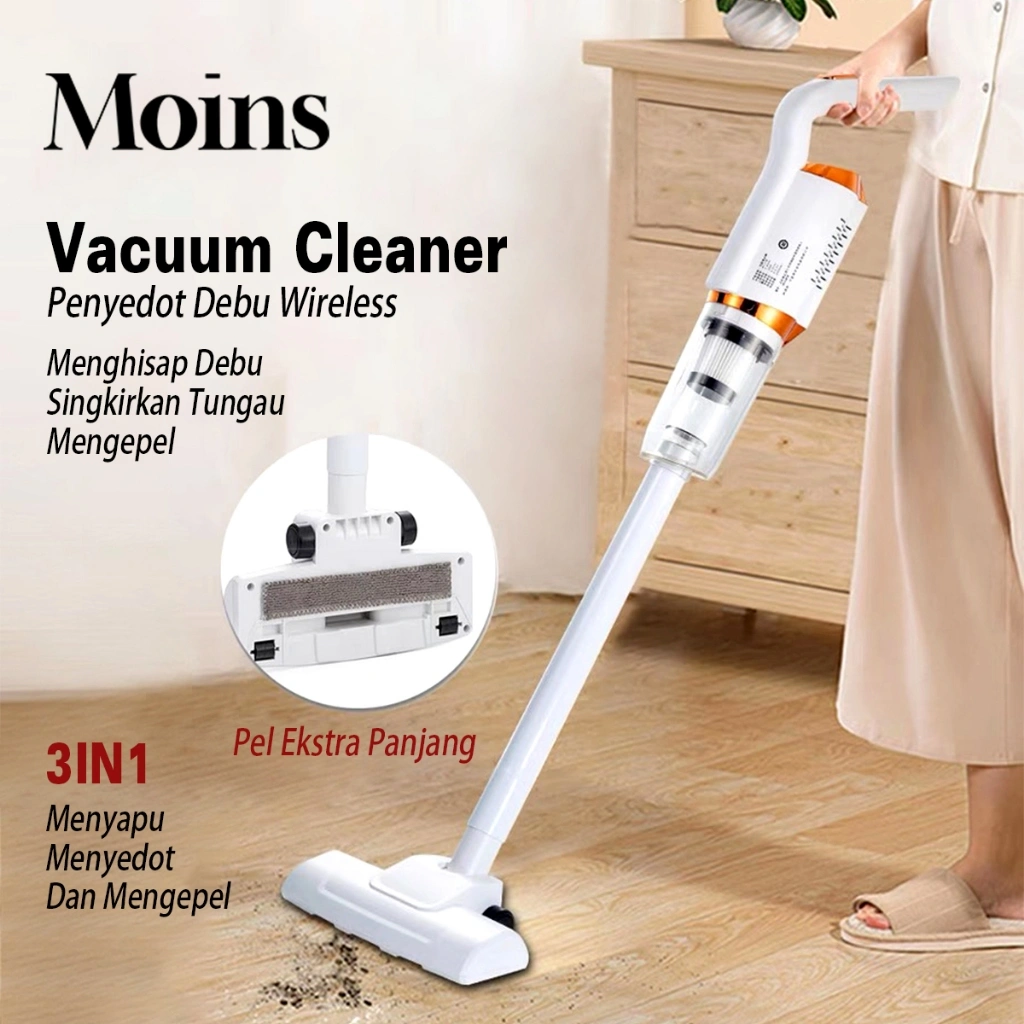 Penyedot Debu 3IN1 Serbaguna Vacuum Cleaner Portable Wireless Pembersih Penyedot Debu Rumah