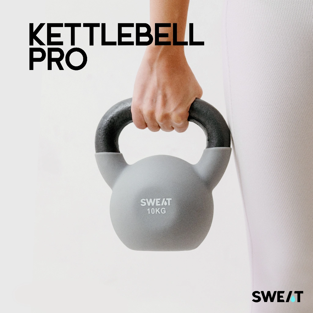 SWEAT - Kettlebell Pro | Peralatan Kebugaran Dumbbell - Ketllebell 6kg