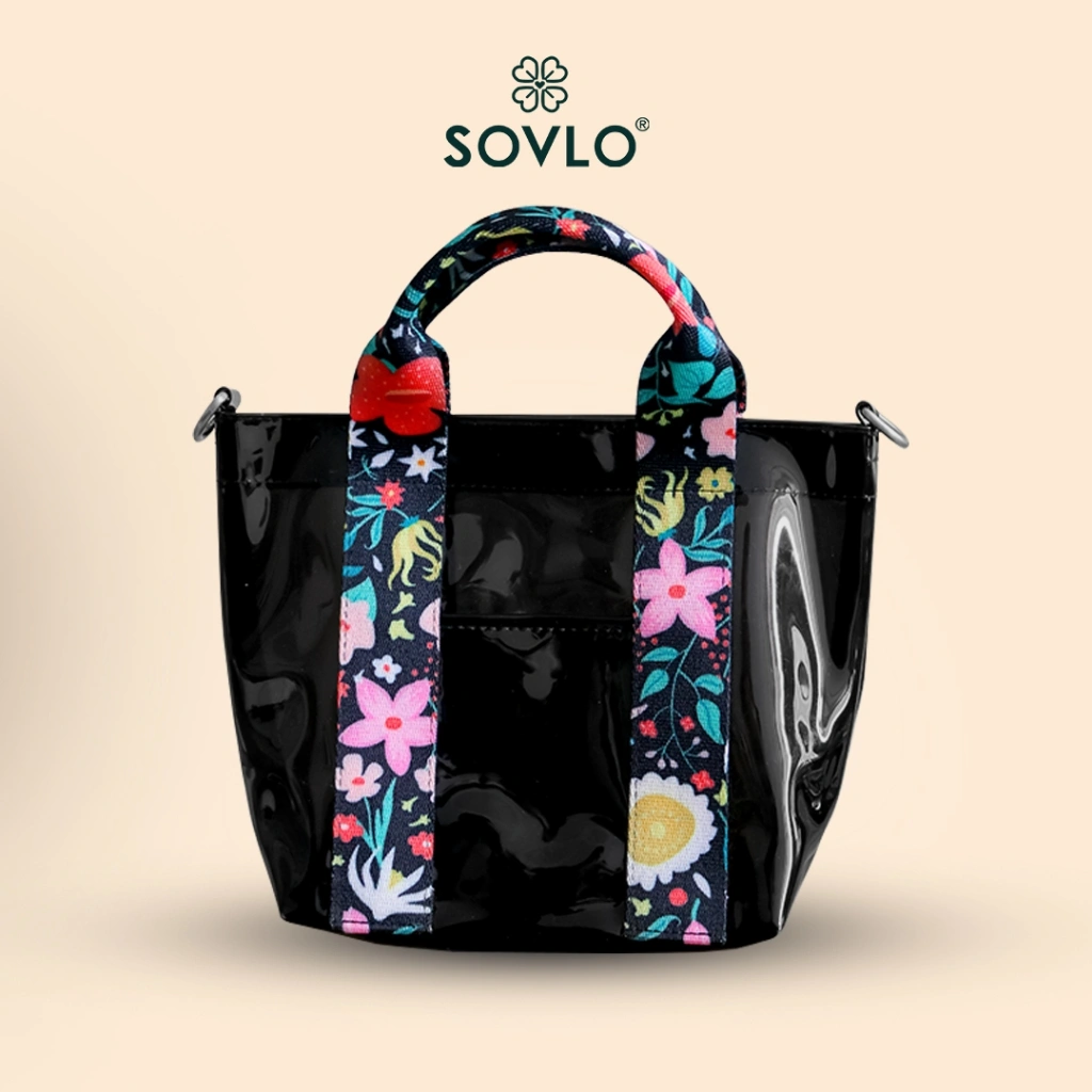 SOVLO Gia Clear Bag - Tas Selempang PVC
