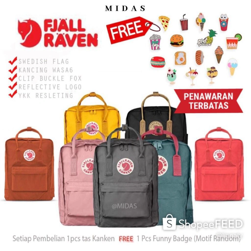 1.1 CRAZY SALE TAS RANSEL KKN / TAS SEKOLAH / RANSEL WANITA 7LITER SMALL / 16LITER MEDIUM