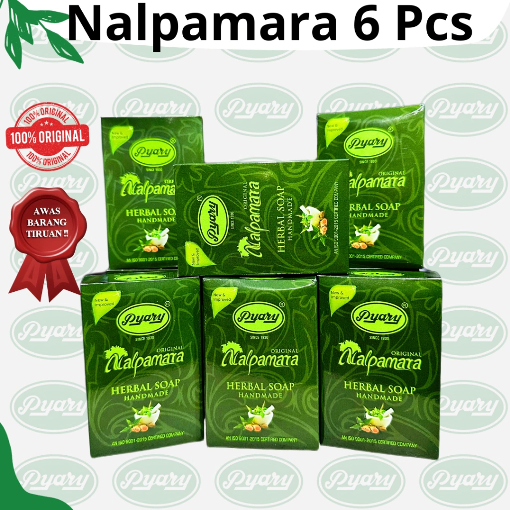 Paket 6 pcs Nalpamara BPOM Resmi Pyary Sabun Arab Original Soap
