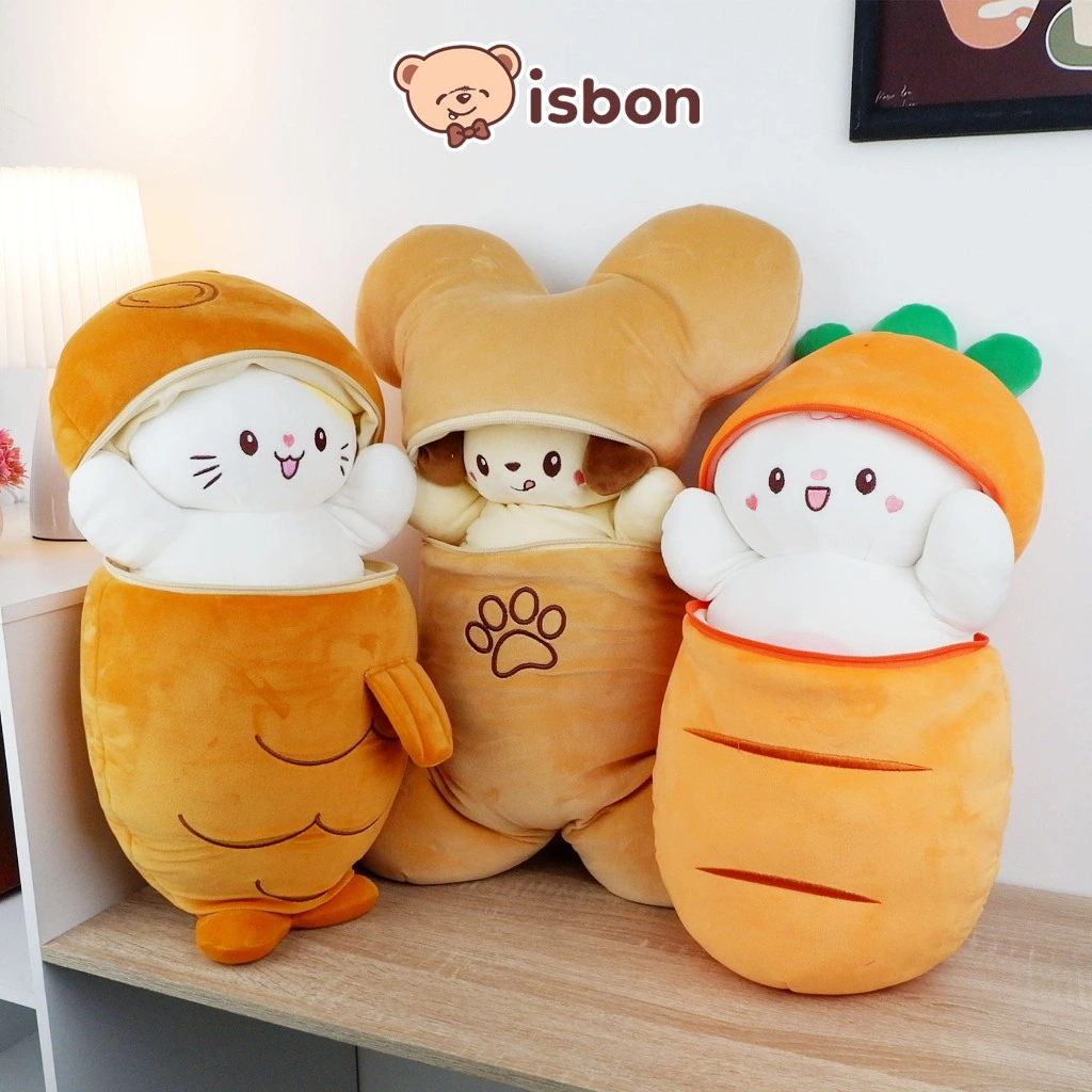 ISTANA BONEKA 2in1 SURPRISE Cover Double Karakter Lucu Mainan Anak Halus Premium