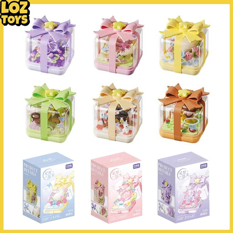 LOZTOYS DIY Kotak Cincin Block Blok Bangunan Kreatif Mainan Block Bricks Mini Mainan Balok Kreatif Ring Box Mainan Blok Edukatif Anak