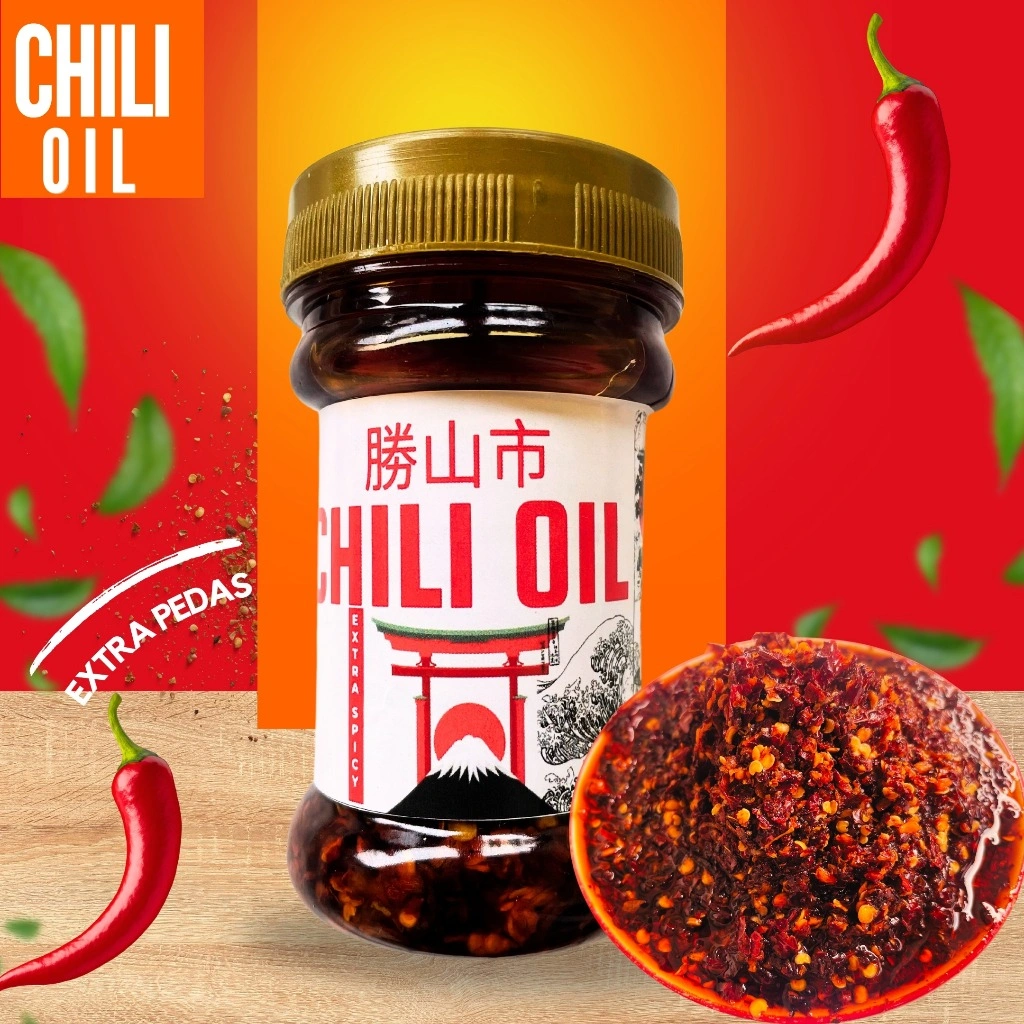 Chili Oil Extra Spicy 150 G Campuran rasa Ebi Berkulitas /Pedas/Nikmat/Nampol/Sambal/Makanan