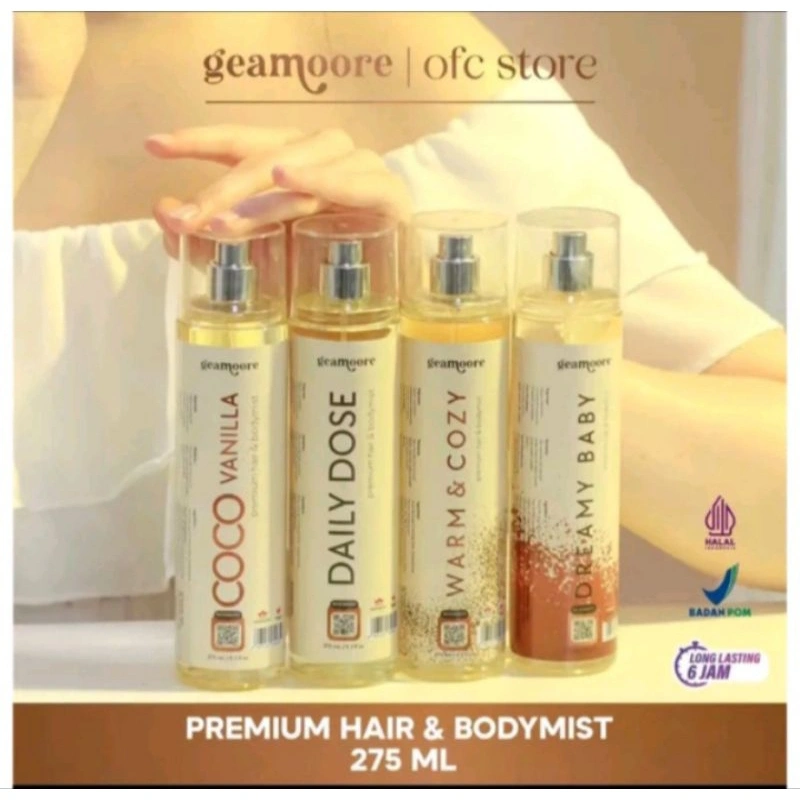 Geamoore parfum hair and body mist 275ml