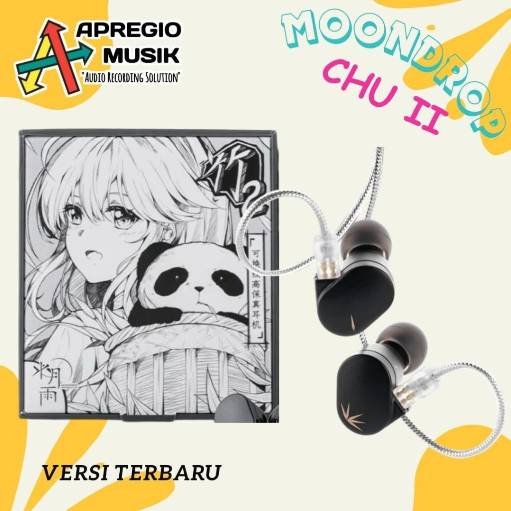 Moondrop CHU2 / CHU 2 / CHU II Dynamic Driver in Ear Monitor Earphone