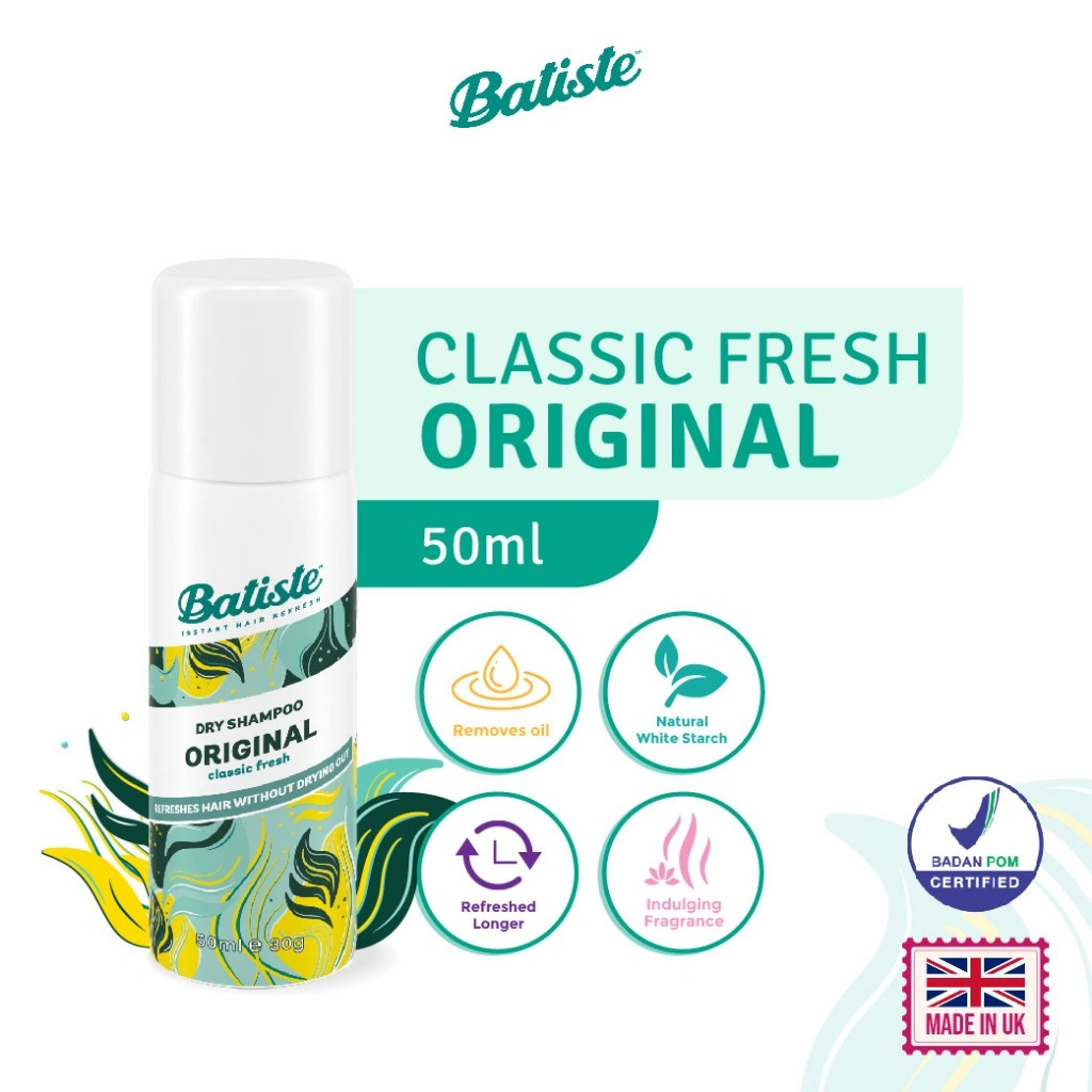 Batiste Clean & Classic Original Dry Shampoo 50 ml