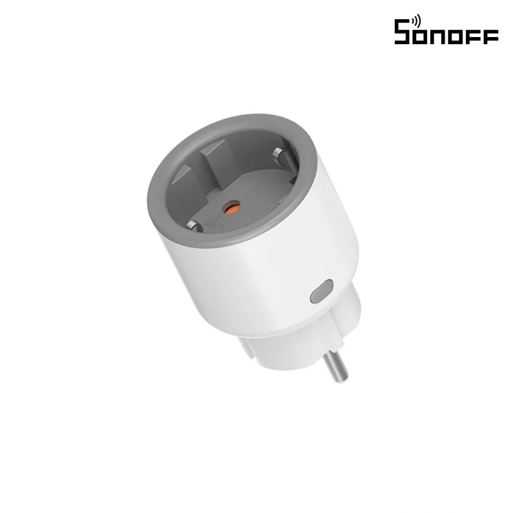 Sonoff Smart Plug Wifi POWer Monitoring S60TPF Stop Kontak Colokan Wireless Smart Home Steker Iot
