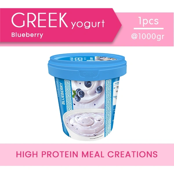 Heavenly Blush Greek Yogurt Blueberry 1 Liter [1 x 1L]