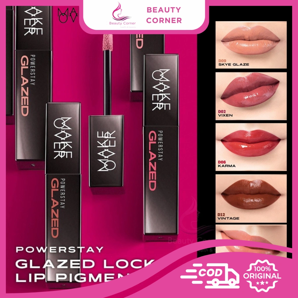 Make Over Powerstay Glazed Lock Lip Pigment