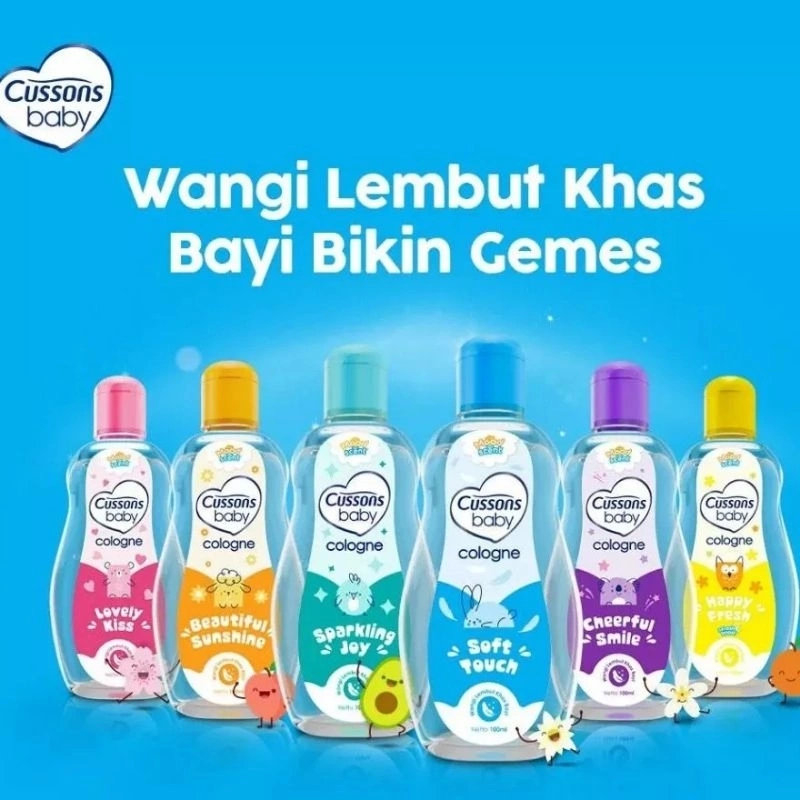 Cussons Baby Cologne 100ml / Cussons Parfum Bayi / Cussons Minyak Wangi Bayi