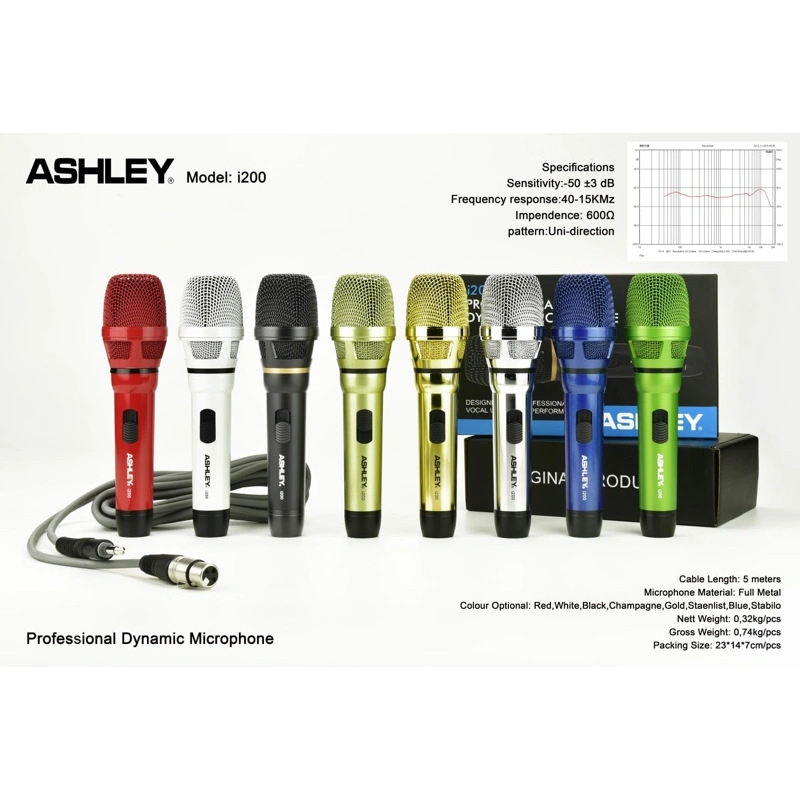 Mic Kabel Ashley i200 Original