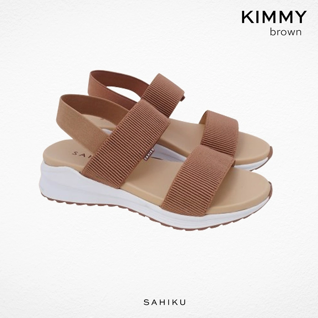 SAHIKU Kimmy Sepatu Sandal Sporty Casual Wanita Size 36-41 Sendal Gunung 3cm Tali Ringan Anti Slip