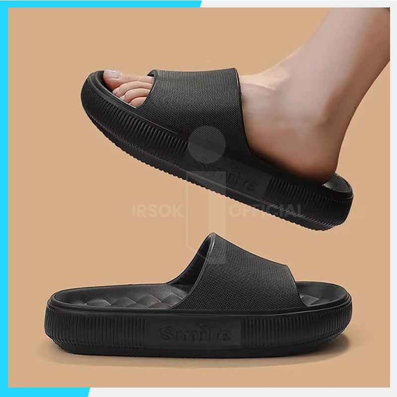Slide Sandal Pria Slip On Slop Casual Kekinian Dewasa Cowok Sandal Pria Keren Murah Sendal Cowok Selop Jalan Rumah Empuk Eva Extralight