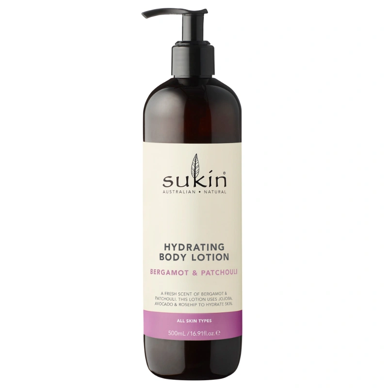 Sukin Hydrating Body Lotion Bergamot & Patchouli - size : 500 ml