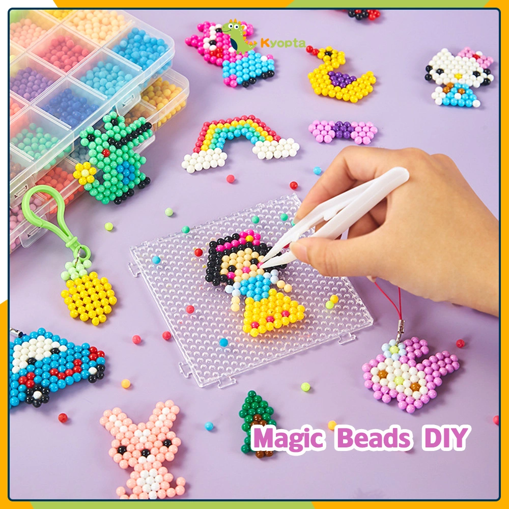 Kyopta Mainan magic water beads set Beados Mainan edukasi anak kerajinan tangan diy