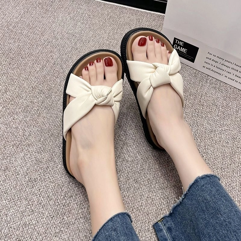 NF992 - Sandal Motif Pita Fashion Wanita Sandal Santai  Sandal Enak pakai sandal anti slip