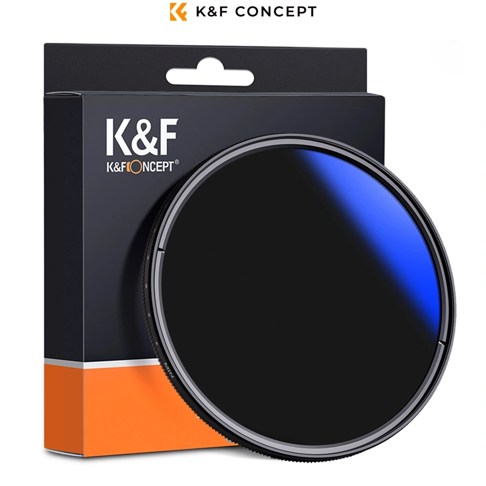 K&F Concept Filter Lensa Variable Fader NDX ND2-400 Blue Multi Coated
