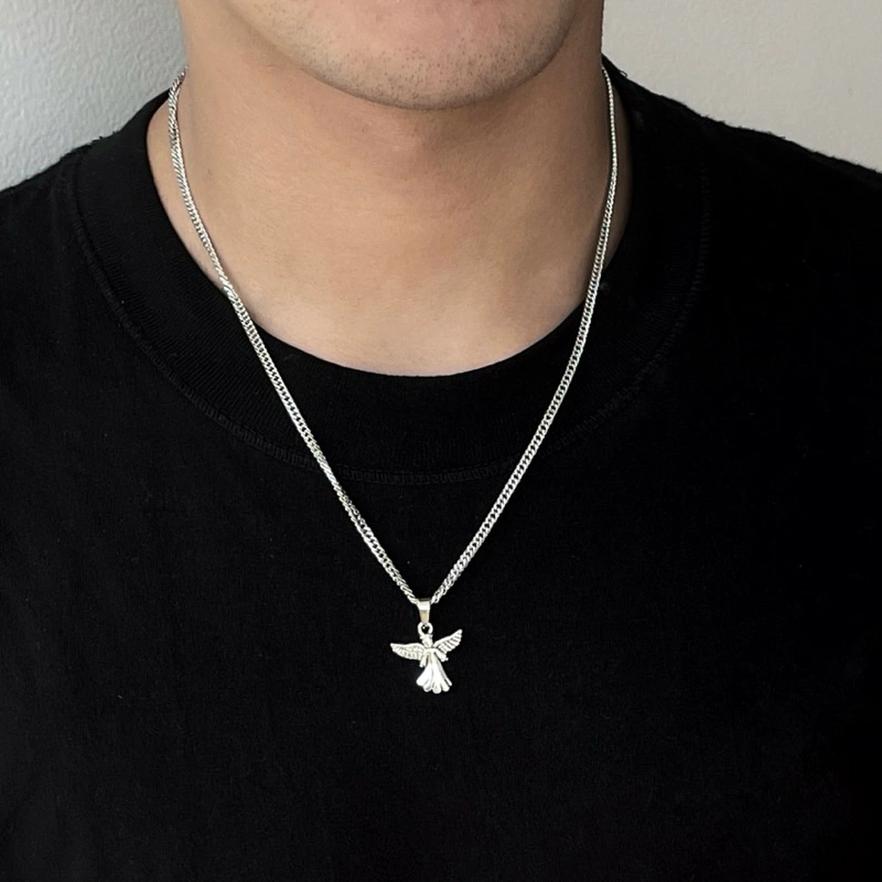 Angel Chain Necklace | Kalung Rantai Stainless Steel Anti Karat