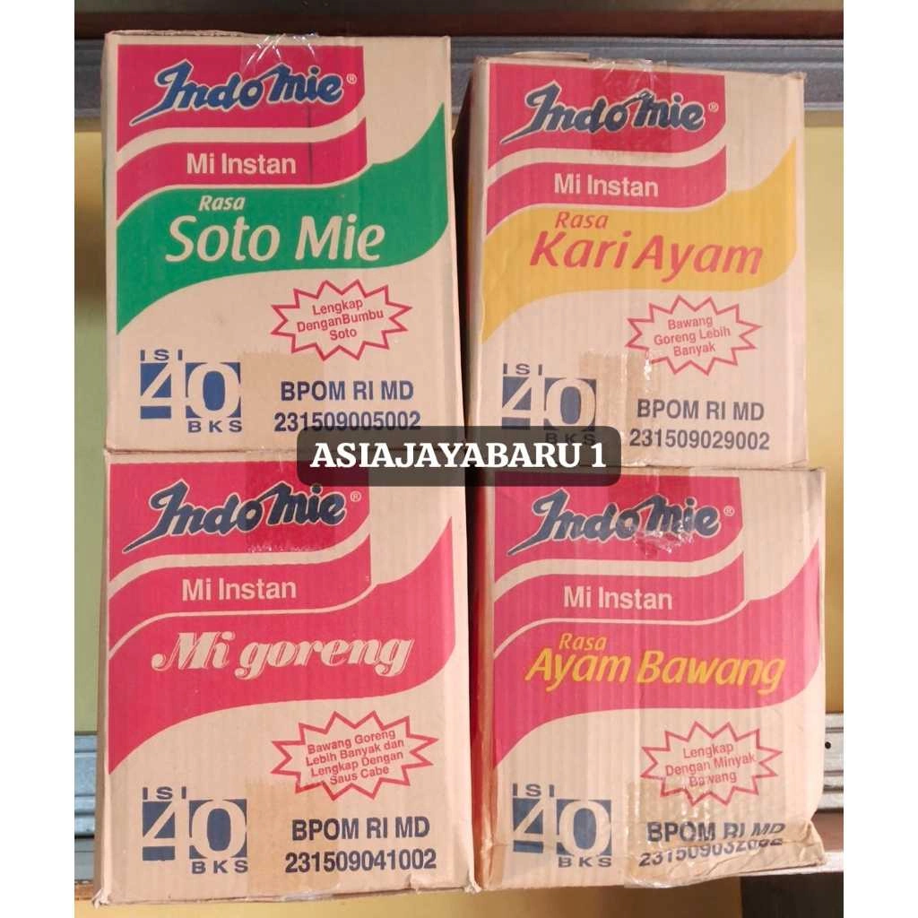 Mie Instant Indomie/Mie Kuah/Mie Goreng Dan Mie Pop Mie Cup Harga Perkardus/Karton