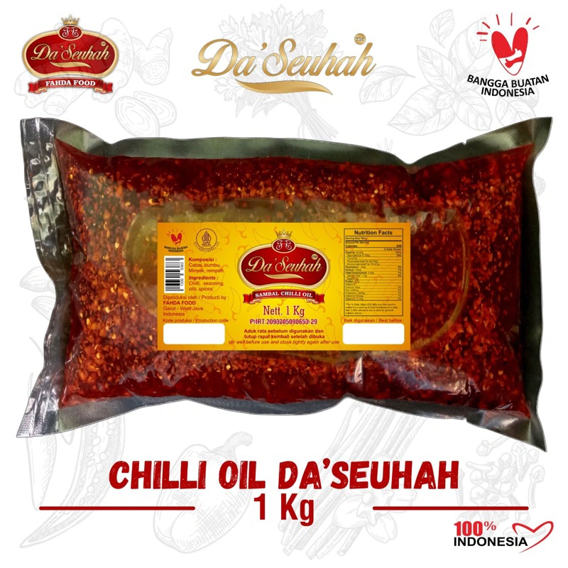 CHILI OIL KEMASAN 1KG