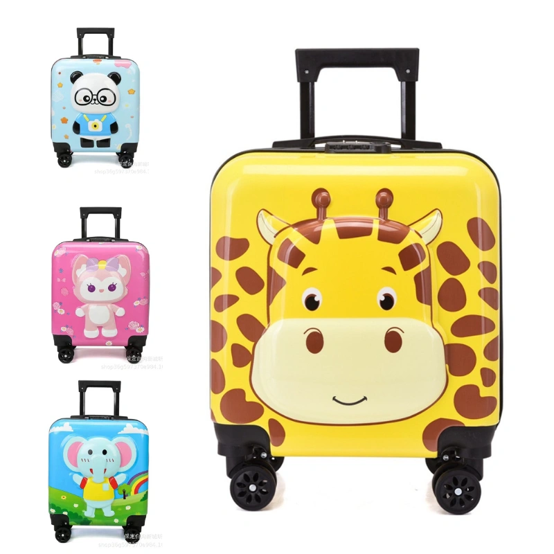 Tas Koper Bagasi Anak Troli Roda 4 Ukuran 18Inch LK002