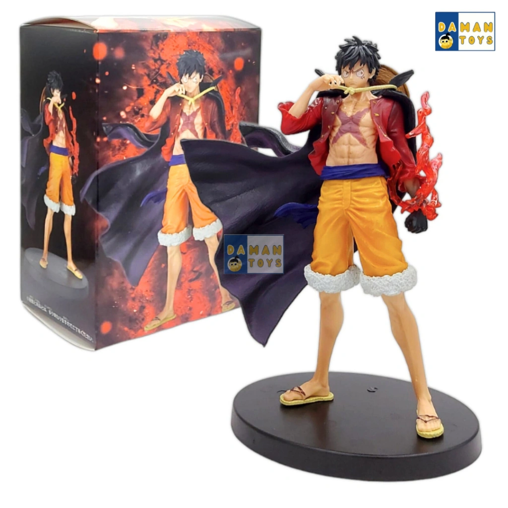 One Piece Action Figure Luffy on Shanks Cloak