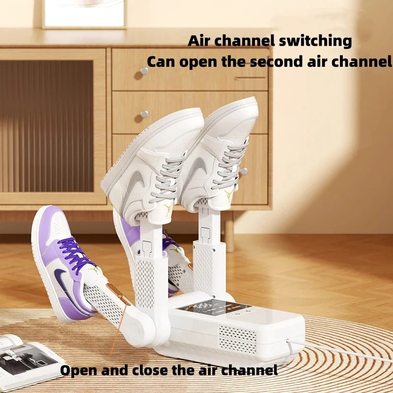 Pengering Sepatu 2 Pasang Dengan Sinar Ultra Violet Anti Bakteri / Elektrik Shoes Dryer / Alat Pengering Sepatu Bisa 2 Pasang Sekaligus