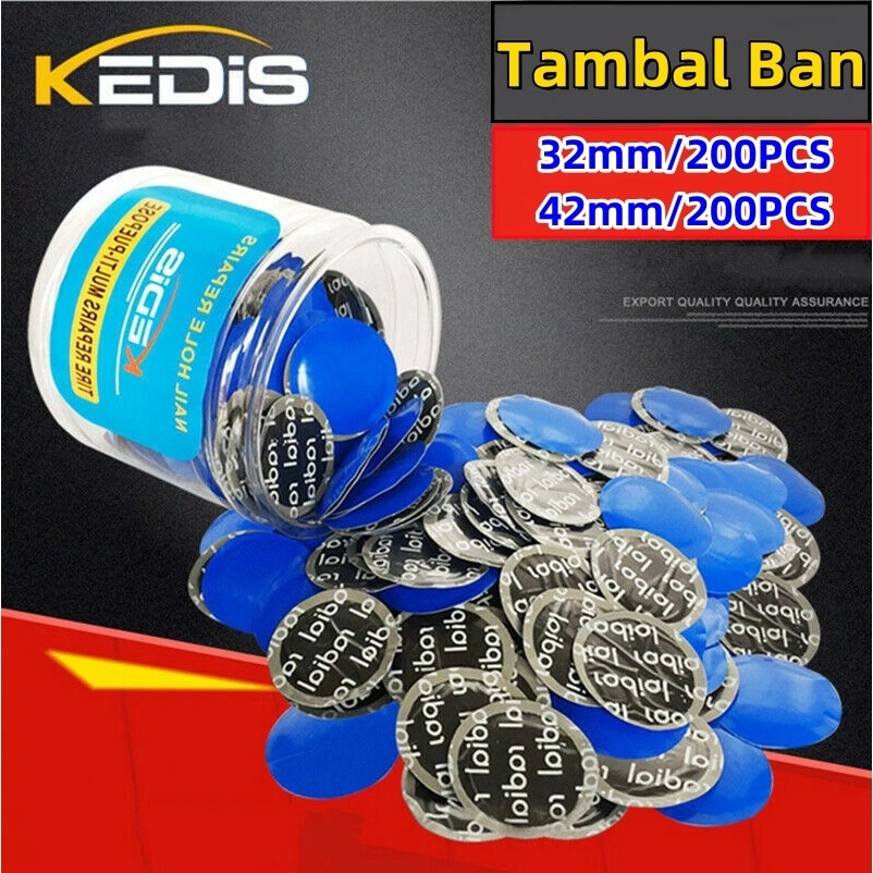 Bestpatch Karet Tambal Ban Dalam Luar - tiptop tambal ban/200Pcs, Solusi Terbaik untuk Perbaikan Ban Bocor dengan Karet Multi Fungsi