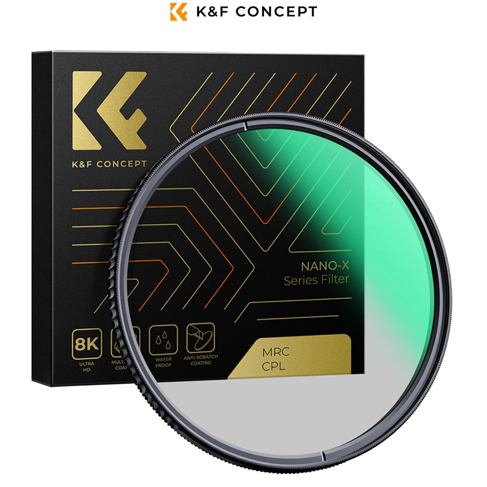 K&F Concept Filter Lensa MC UV Nano-X Series Green Multi Layer Coating