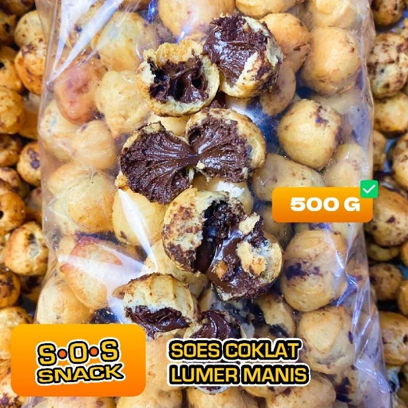 Makaroni Sos - Sus Coklat Lumer Kemasan 500Gr