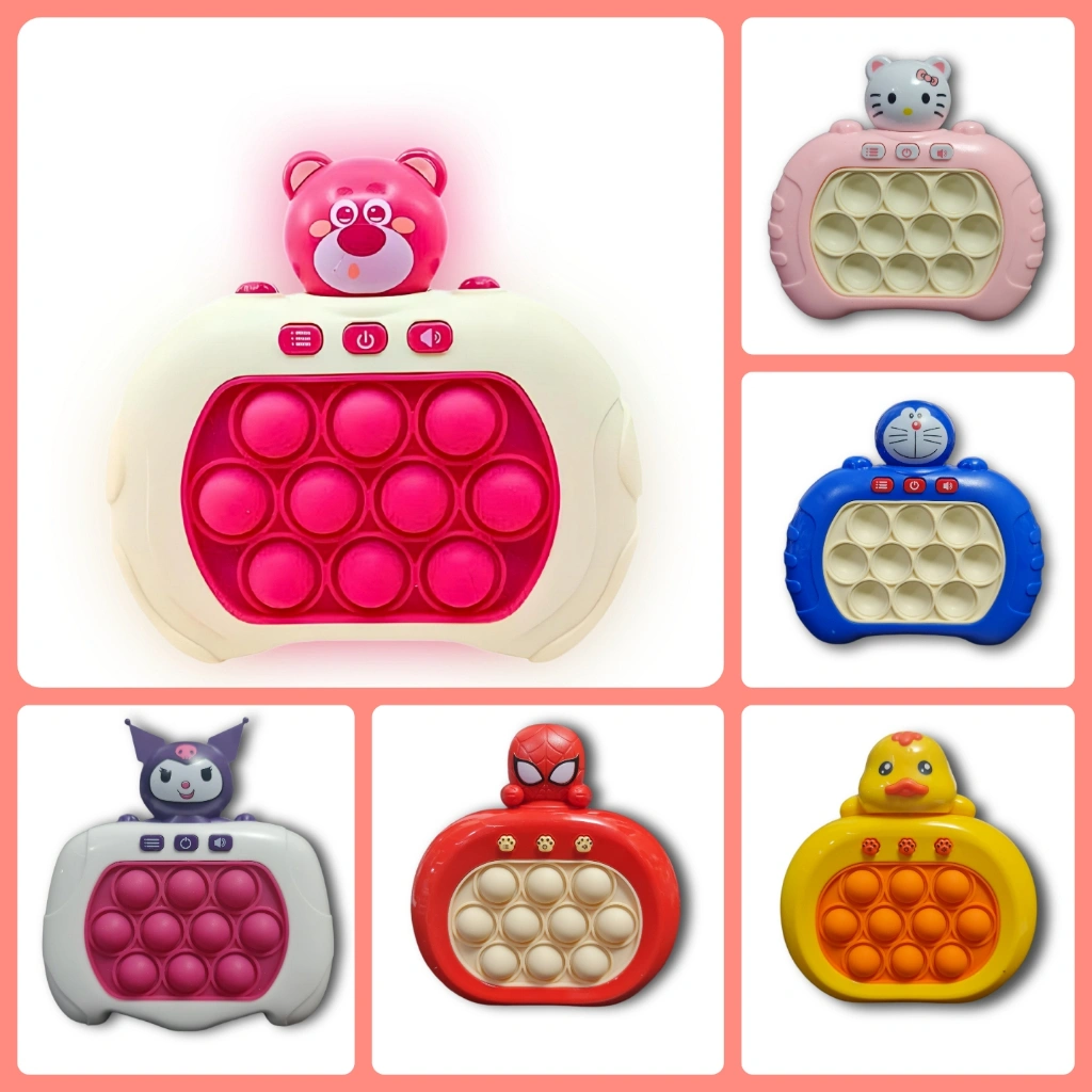Pop It Elektronik Mainan Anak Game POP IT Musik Puzzle Anak 200 Levels Gen 2 & 3