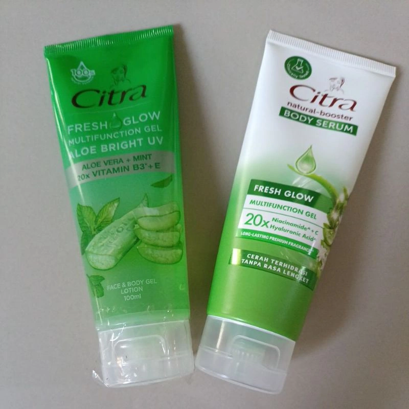 CITRA Fresh Glow Multifunction Gel Aloe Bright UV 100ml-180ml ~ Citra Natural Booster Multyfungtion Gel ~ Citra Aloevera Gel