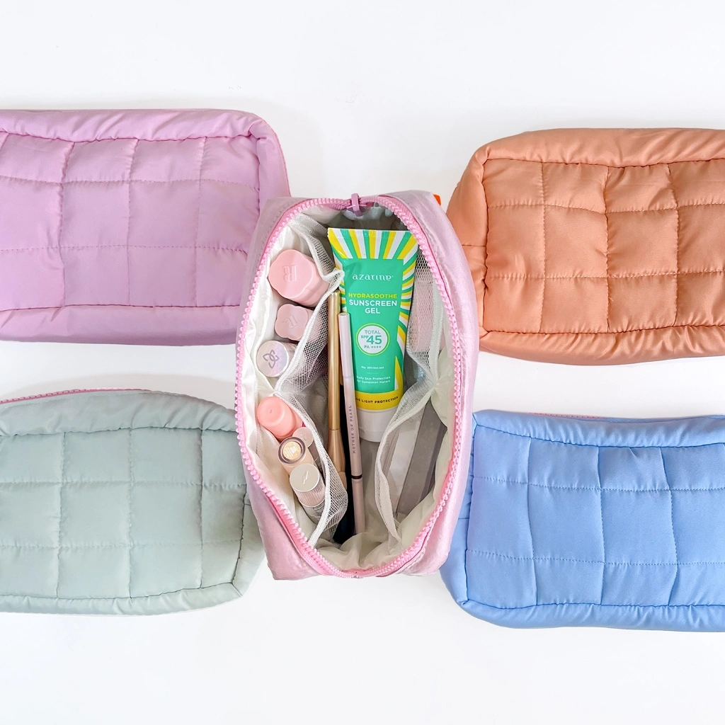 PUFFY POUCH COLORFULL | Pouch Make up aesthetic | Akira pouch | Wadah Make up | Organizer - Makeup Bag INSTANT & SAME DAY pouch skincare pouch make up premium