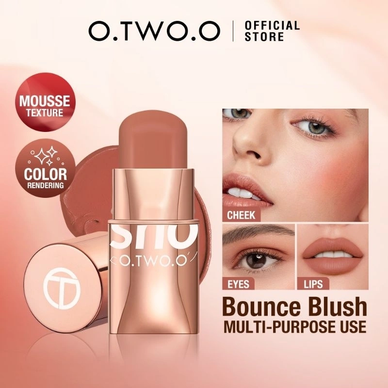 O.Two.O Blush On Stick 3in1 Hydrating Gloss Lip & Cheek balm #dz (#SC049)