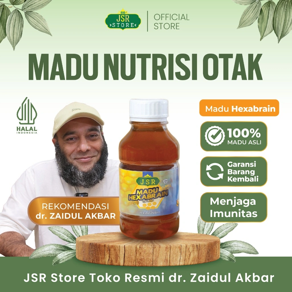 MADU HEXABRAIN JSR dr Zaidul Akbar Madu Anak 100% Asli & Murni - 760gram
