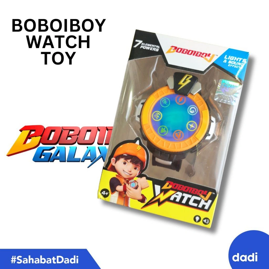 Pre order (PO) estimasi 30 hari |Mohon cek deskripsi| Dadi - BoBoiBoy Galaxy Watch Toy - Mainan/Figurin