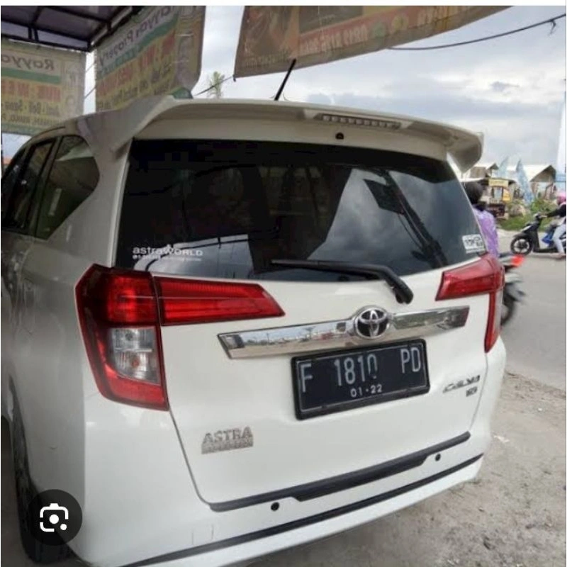 spoiler calya sigra plus lampu rem bahan plastik abs produk kjs