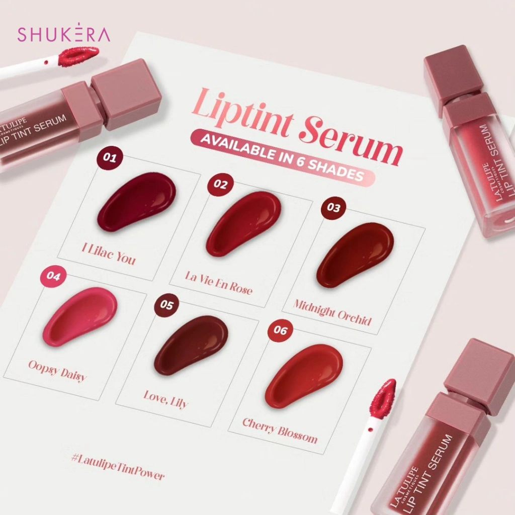 Shukera La Tulipe Lip Tint Serum