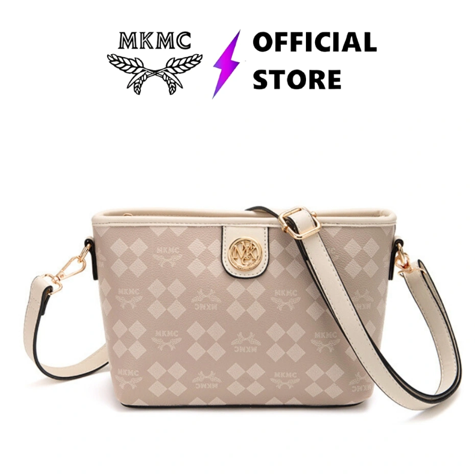 MKMC Tas Selempang Wanita Terbaru Multifungsi Kekinian Fashion Aesthetic Sling bag Kerja Tas Bahu Wanita Makeup Kondangan Resleting Crossbody Bag COD
