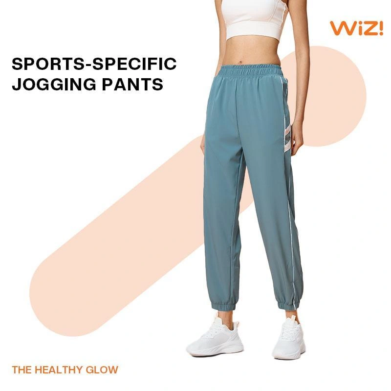 WiZi Celana Joger Wanita Celana Training Celana Olahraga Longgar Track Pants (CP09)