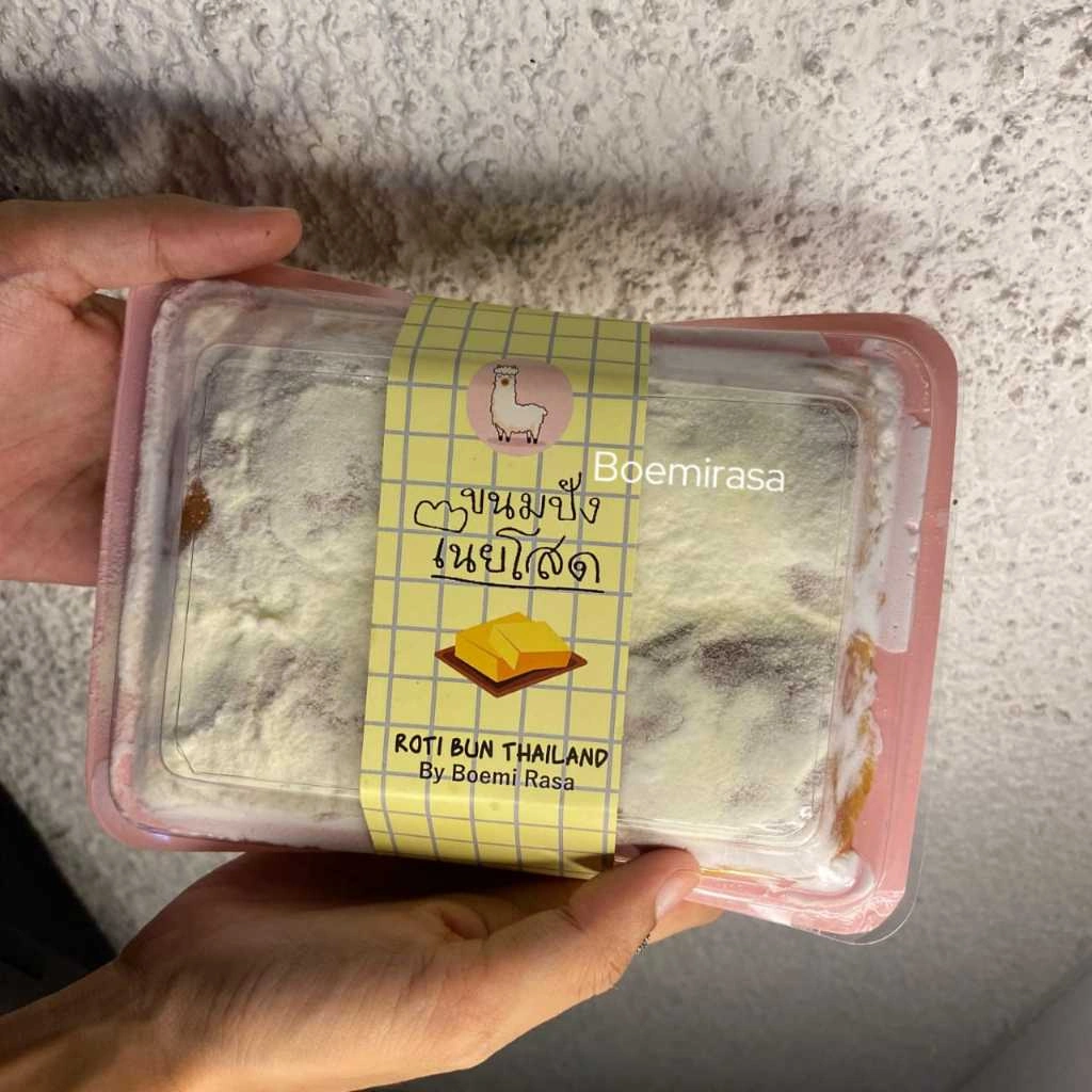 Milk Bun Thailand Viral Boemi Rasa - Thai Milk Bun - Roti Thailand - Creamy soft Milk Bun